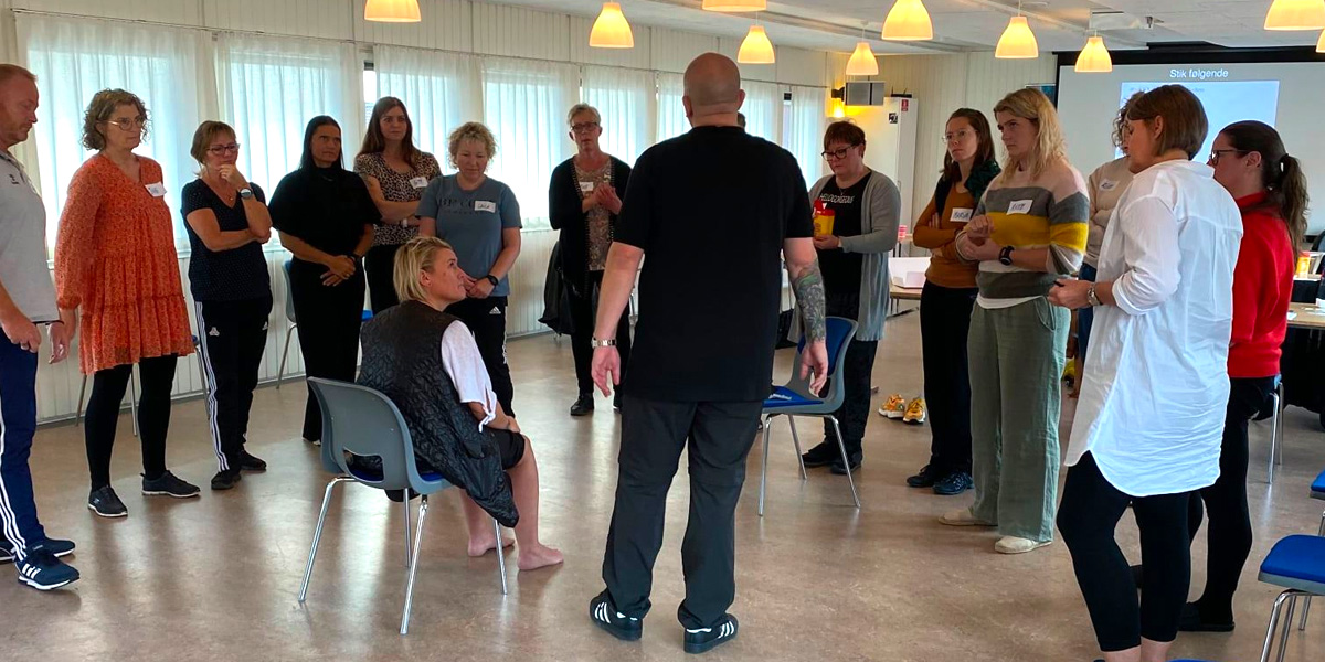 Billede fra akupunkturkursus